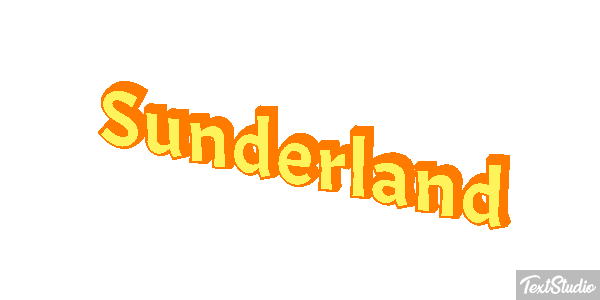 Sunderland Effet de texte