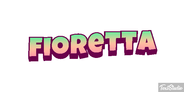Fioretta Effetto testo