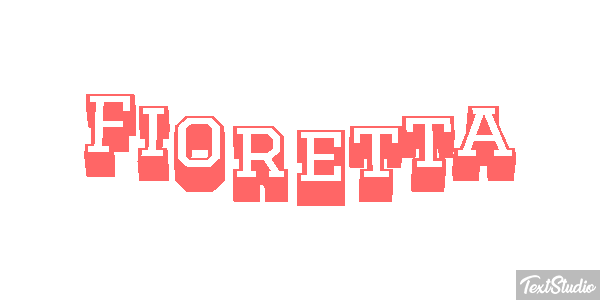 Fioretta Effetto testo