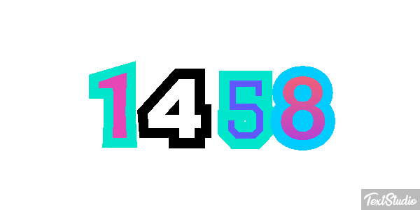 1458 テキスト効果