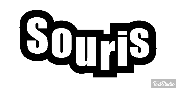 Souris Effetto testo