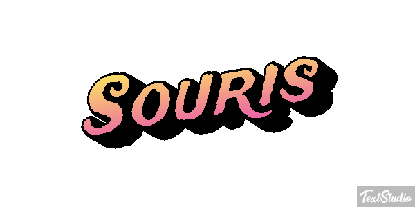 Souris Effetto testo