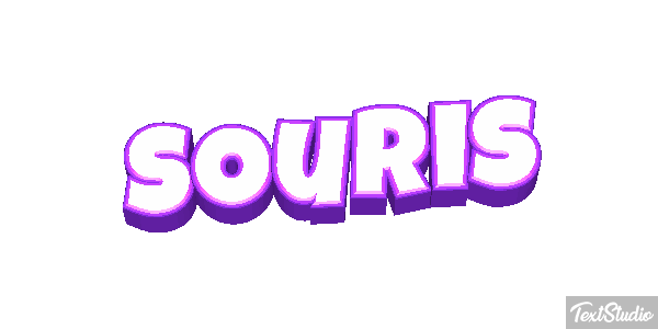 Souris Effetto testo