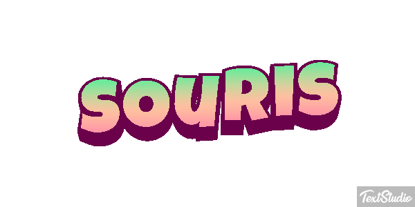 Souris Effetto testo