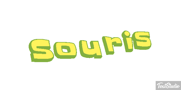 Souris Effetto testo