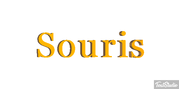 Souris Effetto testo