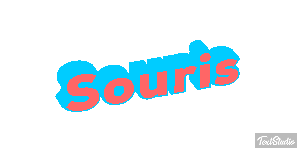 Souris Effetto testo