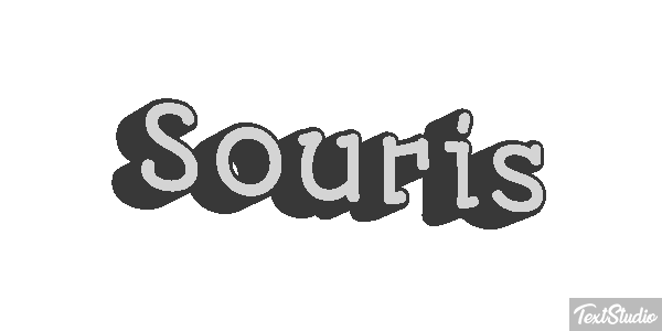 Souris Effetto testo