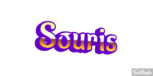 Souris Effetto testo