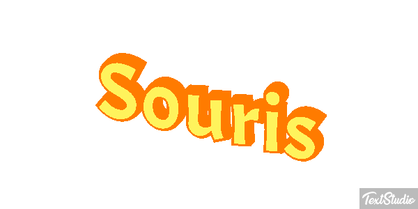 Souris Effetto testo