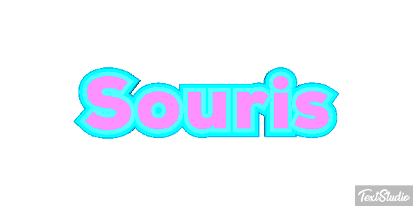 Souris Effetto testo