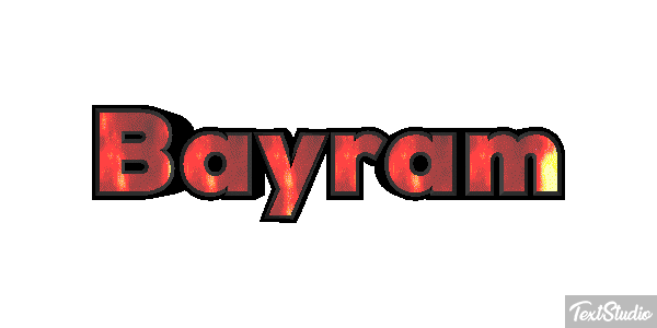 Bayram Text effect