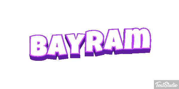 Bayram Text effect