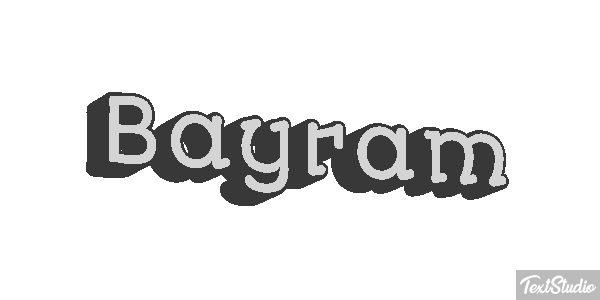 Bayram Text effect