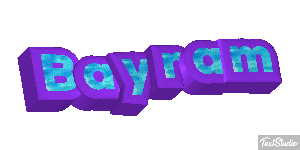 Bayram Text effect
