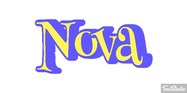 Nova Efecto de texto