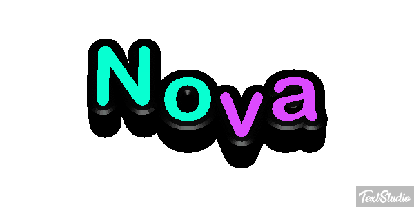 Nova Efecto de texto