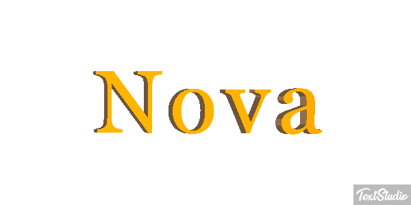 Nova Efecto de texto