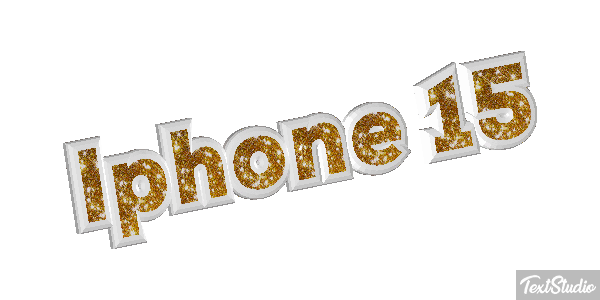 Iphone 15 Text effect