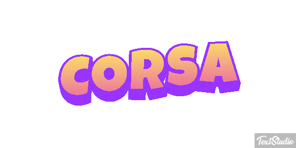 Corsa Efeito do texto