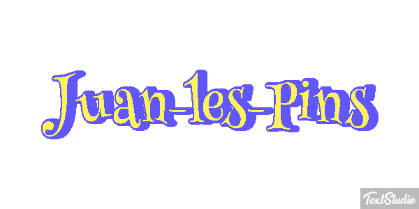 Juan-les-Pins Efekt tekstowy