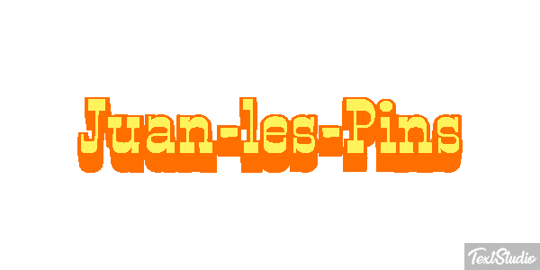 Juan-les-Pins Efekt tekstowy