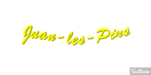 Juan-les-Pins Efekt tekstowy