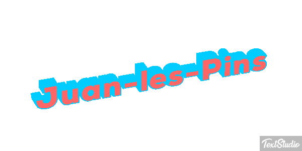 Juan-les-Pins Efekt tekstowy