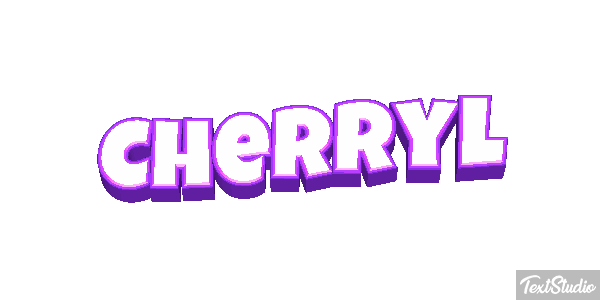 Cherryl Text effect