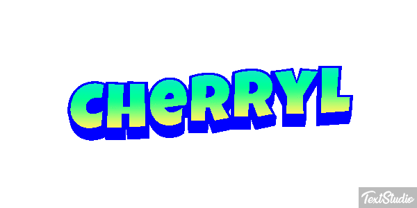 Cherryl Text effect