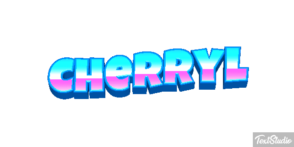 Cherryl Text effect