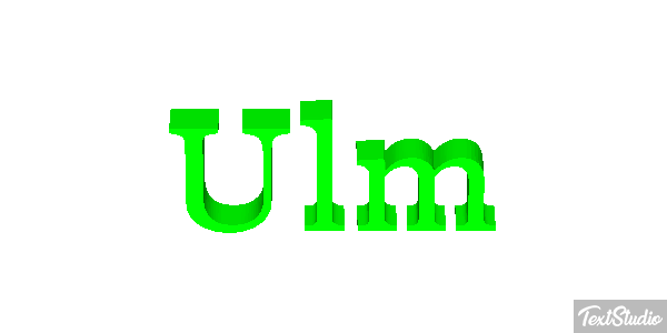 Ulm Effet de texte