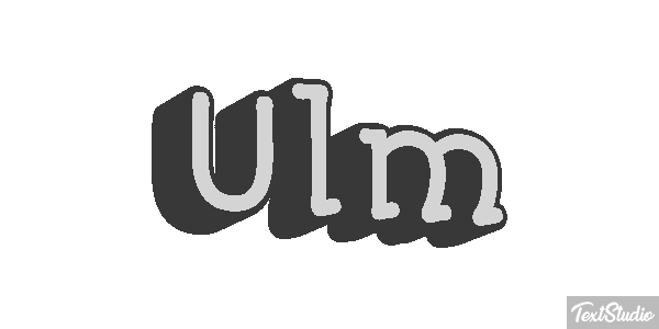 Ulm Effet de texte