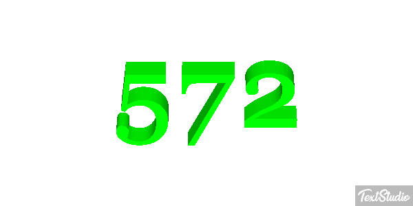 572 Текстовый эффект