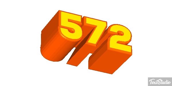572 Текстовый эффект