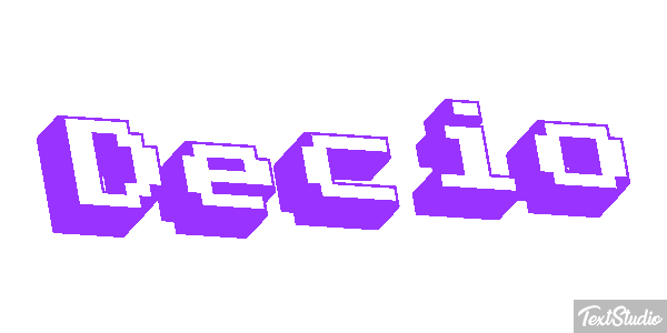 Decio Effetto testo