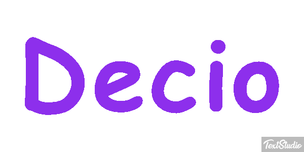 Decio Effetto testo