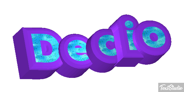 Decio Effetto testo