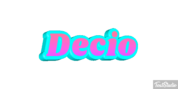 Decio Effetto testo