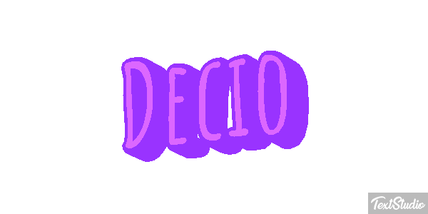 Decio Effetto testo