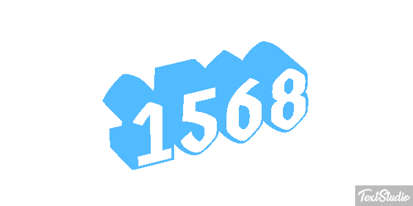 1568 Texteffekt