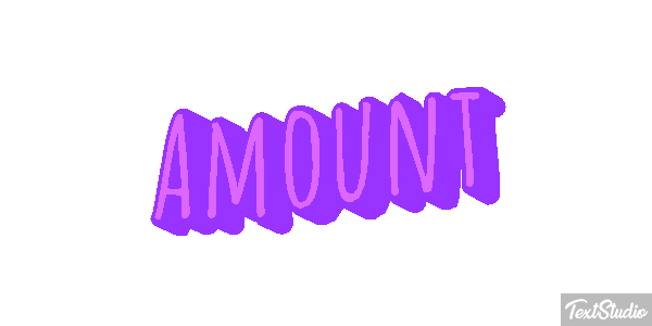 Amount Efecto de texto