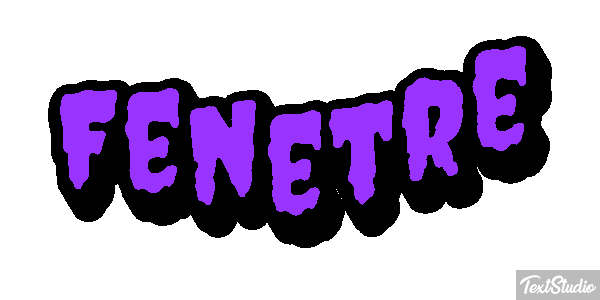 Fenêtre Effet de texte