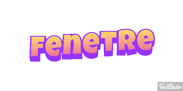 Fenêtre Effet de texte