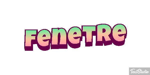 Fenêtre Effet de texte