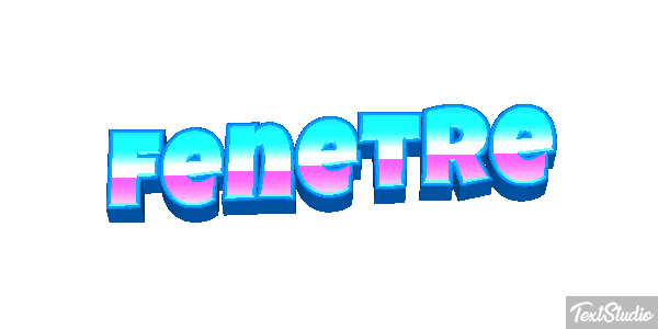 Fenêtre Effet de texte