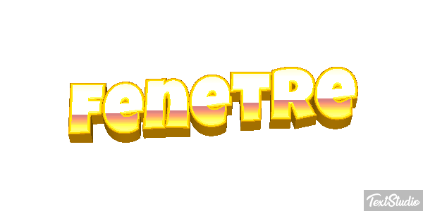Fenêtre Effet de texte