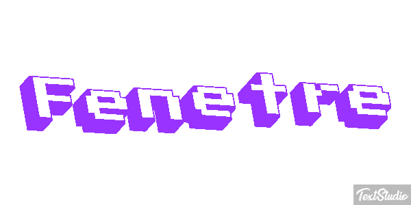Fenêtre Effet de texte