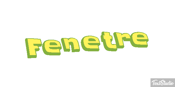 Fenêtre Effet de texte