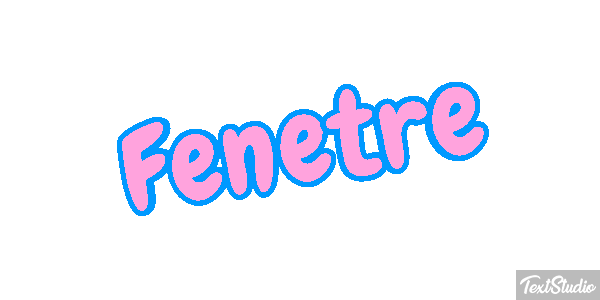 Fenêtre Effet de texte